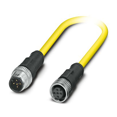 1425128 - SAC-5P-M12MS/20,0-547/M12FS BK - Sensor/actuator cable
