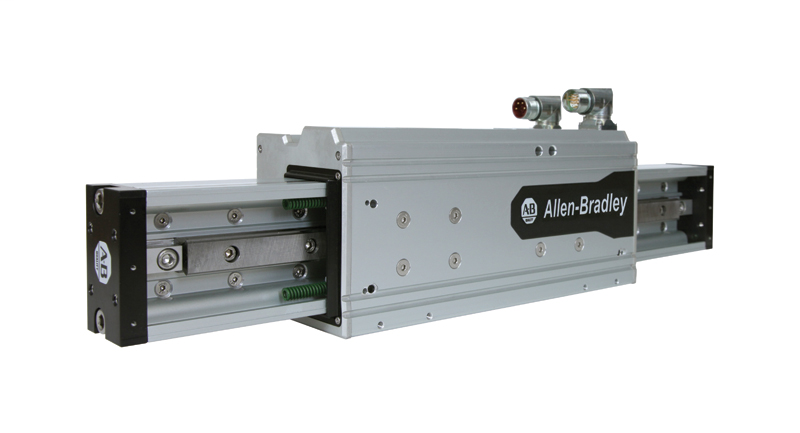 LDAT-S053010-EB - Propulsor lineal integrado serie LDAT, motor de 50 mm de ancho, motor de 300 mm de longitud, recorrido de 10 cm, bobinado E de baja velocidad, codificador TTL incremental B