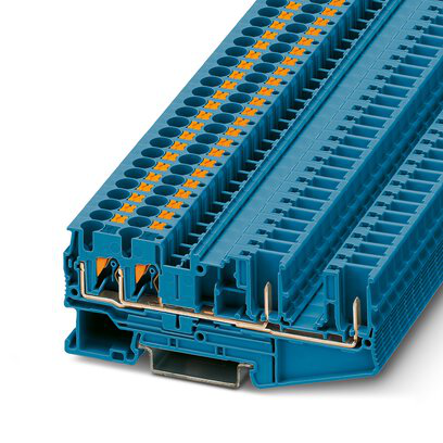 3212000 - PT 4-QUATTRO/2P BU - Bloque de terminales de paso