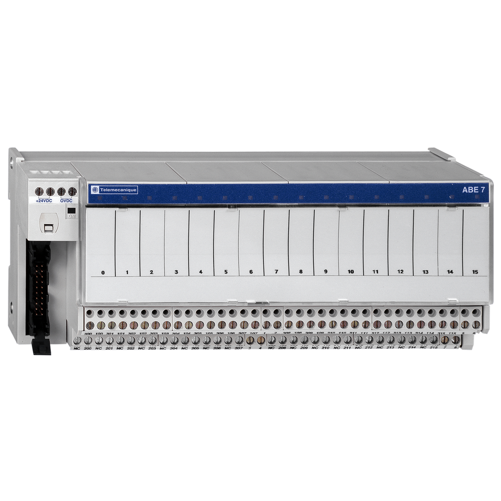 ABE7R16T330 - Subbase con relé electromecánico enchufable ABE7 - 16 canales - relé 12,5 mm