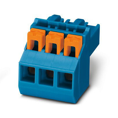 1306384 - PSPT 2,5/ 3-ST BU CD:2 TPNZ - Conector de placa de circuito impreso