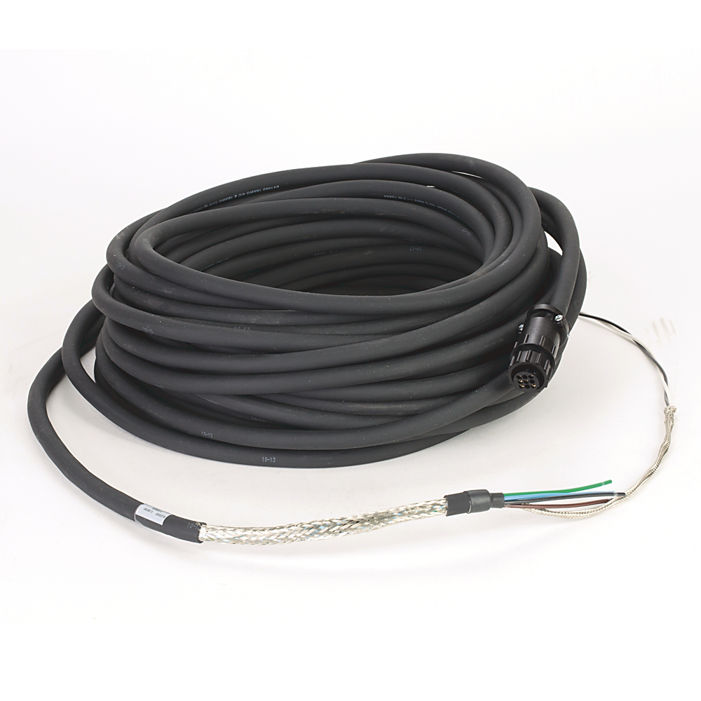 2090-CPBM6DF-16AA25 - Cable Power&BK,M-Circ. Plastic,D-Flying Lead,16AWG,Std,25M