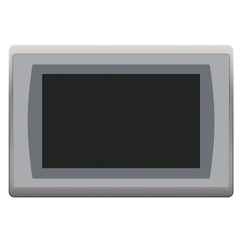 2711P-T9W21D8S-B - PanelView Plus 7 Standard Terminal, Touch Screen, 9 inches, Wide aspect ratio Color, Single Ethernet, 24V DC, Windows CE OS License, Standard Model, Brandless