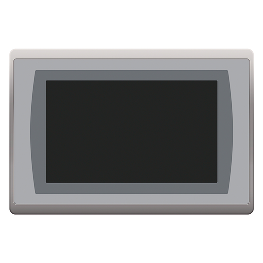 2711P-T9W21D8S-B - PanelView Plus 7 Standard Terminal, Touch Screen, 9 inches, Wide aspect ratio Color, Single Ethernet, 24V DC, Windows CE OS License, Standard Model, Brandless