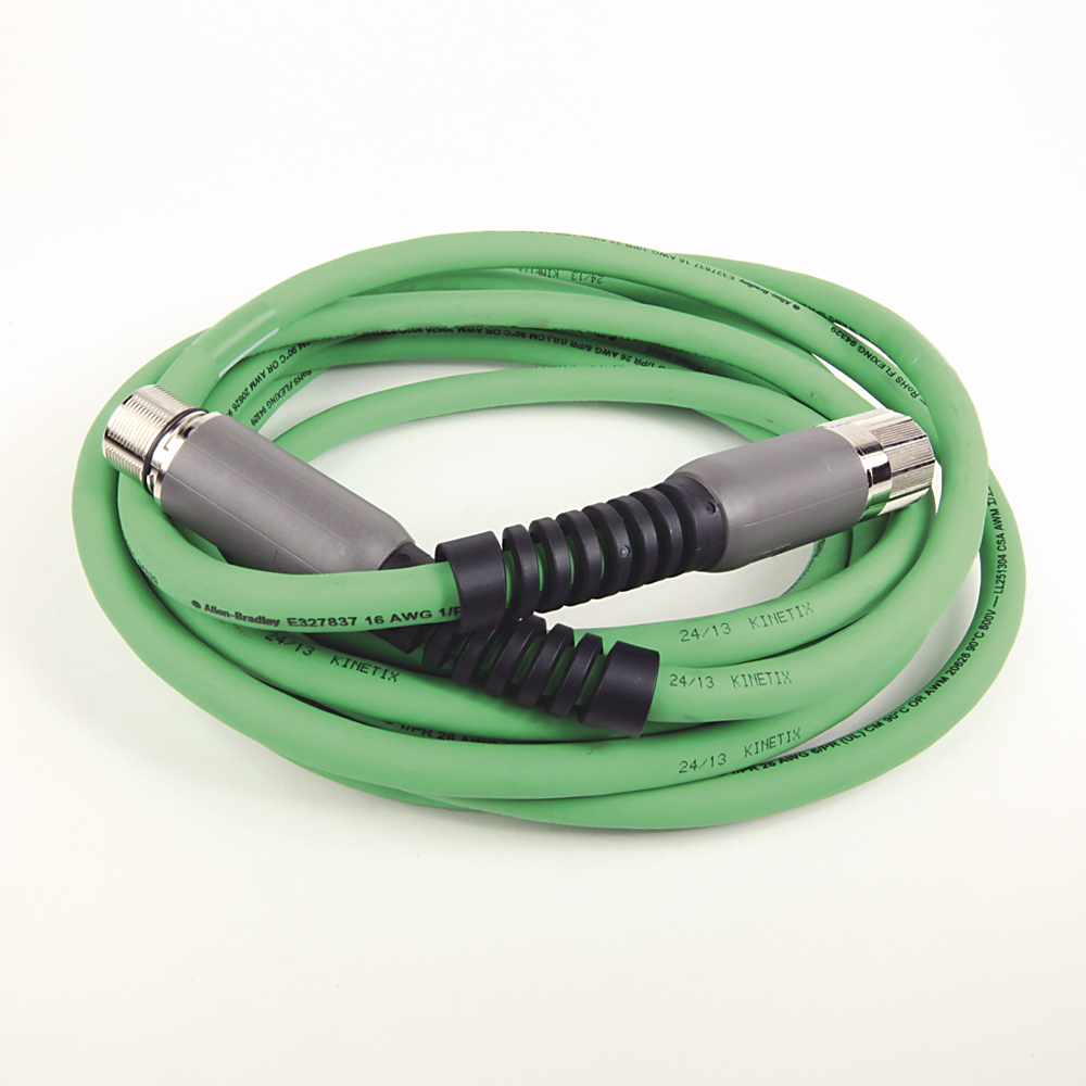 2090-CFBM7E7-CDAF05 - SpeedTEC Cable, Motor Feedback Only, SpeedTec DIN Connector, Extension Receptable (SpeedTec ready), Incremental Encoder Type, Continuous-Flex, 5 Meters