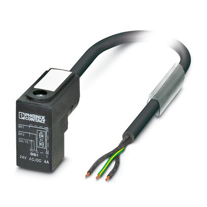 1057544 - SAC-3P-0,38-PUR/C-1L-Z 0,12 AE - Cable sensor/actuador