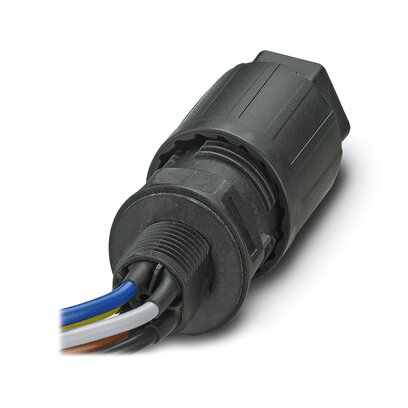 1403727 - QPD W 4PE2,5 6-11 M20 1,0 BK - Panel feed-through