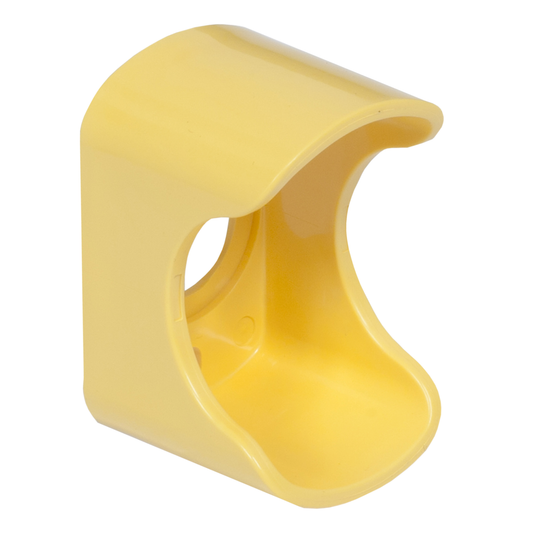 ZB4BZ2005 - Narrow flange guard for 40mm Emergency stop, Harmony XB4, plastic, yellow