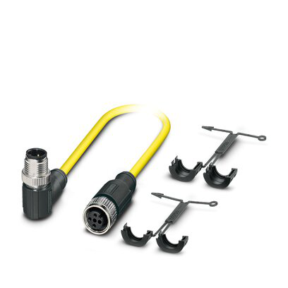 1409518 - SAC-HZ-3P-M12MR/0,5-542/M12FSSH - Cable sensor/actuador