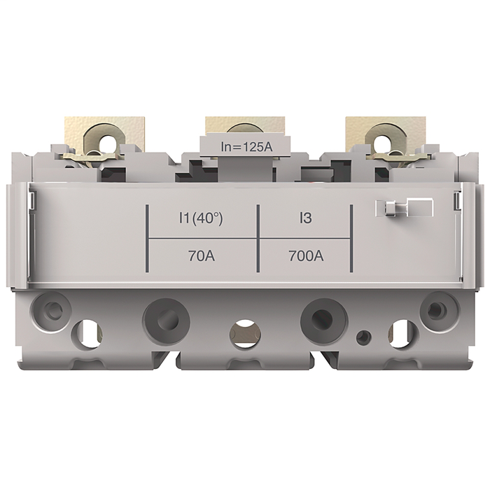 140G-HTC3-C70 - Molded Case Circuit Breaker Trip Unit, 125A, H - Frame, T/M - Fixed Thermal/Fixed Magnetic TMF, Rated Current 70 A