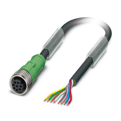 1408856 - SAC-8P- 5,0-240/M12FS 0,34 - Cable sensor/actuador