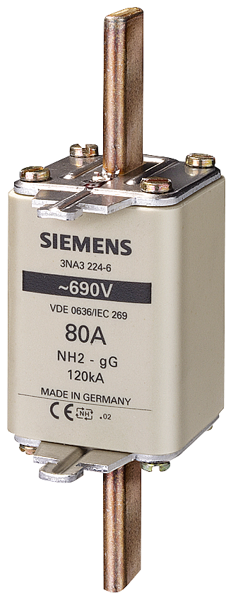 3NA3244-6 - FUSIBLE, LV HRC, 250 A, 660 V, tamaño 2
