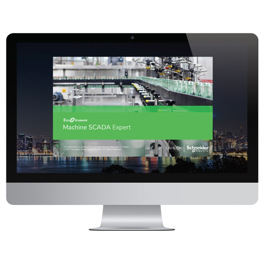 HMIEMSEVU64KRTA - Licencia de ejecución de versión superior, EcoStruxure Machine SCADA Expert, supervisión, 64000 etiquetas, digital