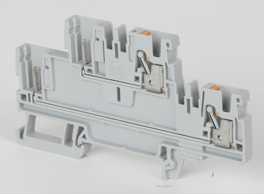 1492-PD32P-B - Bloques de terminales a presión 1492-P, 2,5 mm² (AWG 28 - AWG 12), 20 A, paso, multinivel, 2 conectores flexibles, 1 punto en el otro lado por circuito (cantidad: 50)