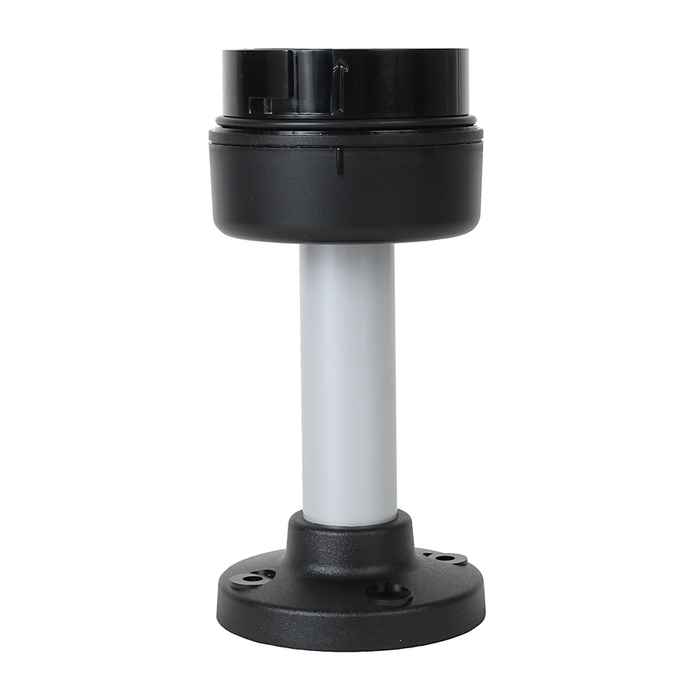 856T-BMAP10 - 856T 70 mm Bases - Mounting Adapaters, Black Housing, 10cm Aluminum Pole Mount, No Cap