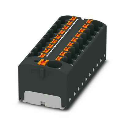 3274046 - PTFIX 10/18X4-G BK - Bloque de distribución