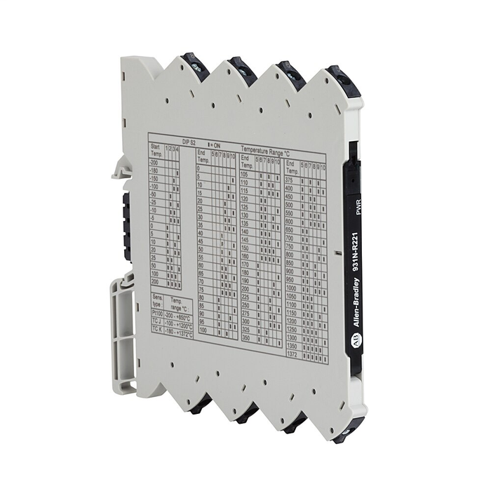 931N-R221 - 931N-R221 : RTD (Pt100) Input to Analog Output; Single Chanel; 24VDC Powered; DIP