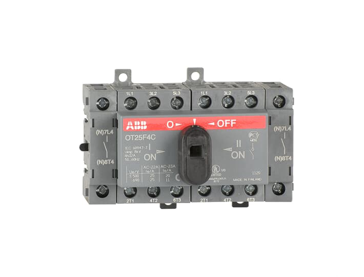 1SCA104877R1001 - OT25F4C CHANGE-OVER SWITCH