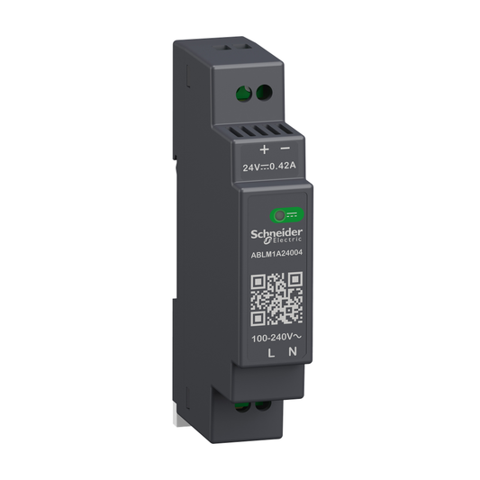 ABLM1A24004 - Fuente de alimentación regulada, 100...240 V CA, 24 V, 0,4 A, monofásica, modular