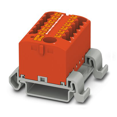 3273224 - PTFIX 6/12X2,5-NS35A RD - Bloque de distribución