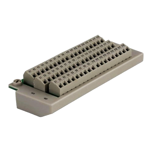 170XTS00401 - Modicon Momentum - busbar 3 rows - screw type terminals