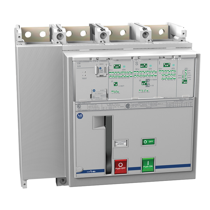 140G-NS0I4-E12 - 140G - Molded Case Circuit Breaker, NS frame, 100 kA, LSIG (electronic), 4 Poles, Rated Current 1200 A