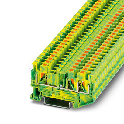 3211780 - PT 4-TWIN-PE - Bloque de terminales modular de tierra
