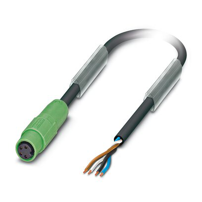 1262838 - SAC-4P- 1,0-PUR/M8SIFS DEM - Cable sensor/actuador