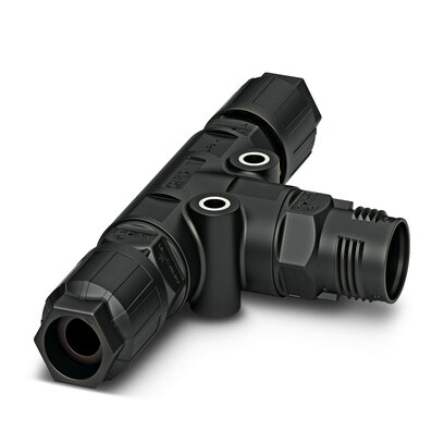 1414713 - QPD T 2PE1,5 2X8-13 BK - T distributor