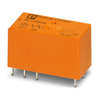 1109544 - REL-MR-BL- 48DC/21-21 - Single relay (Qty. 20)