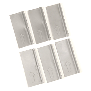 140G-G-PB4M - Frame-G-I, Phase Barrier, 4 pole, Qty 6, .98 (25mm)