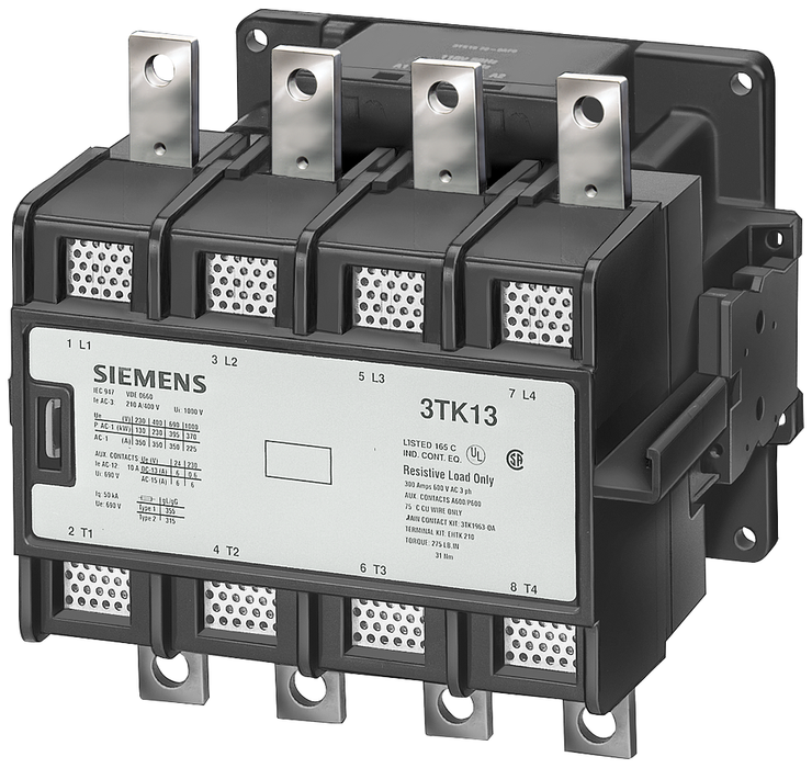 3TK1742-0AF0 - CONTACTOR, 4NO, 4P, 110/132V-50/60HZ