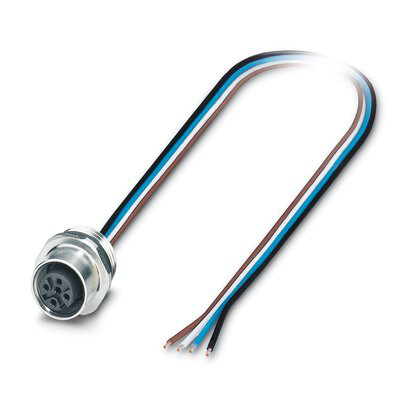 1555448 - SACC-E-M12FS-4CON-PG 9/0,5 VA - Device connector front mounting