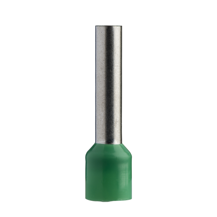 DZ5CE063 - Cable ends, Linergy TR cable ends, single conductor, green, 6mm², Ferrules with sleeve, long size, 10 sets of 100 (Qty. 100)