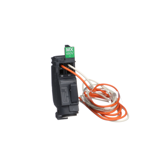 LV426866 - Disparador de derivación precableado MX, ComPacT NSXm, 380/415 V CA 50 Hz, 440/480 V CA 60 Hz