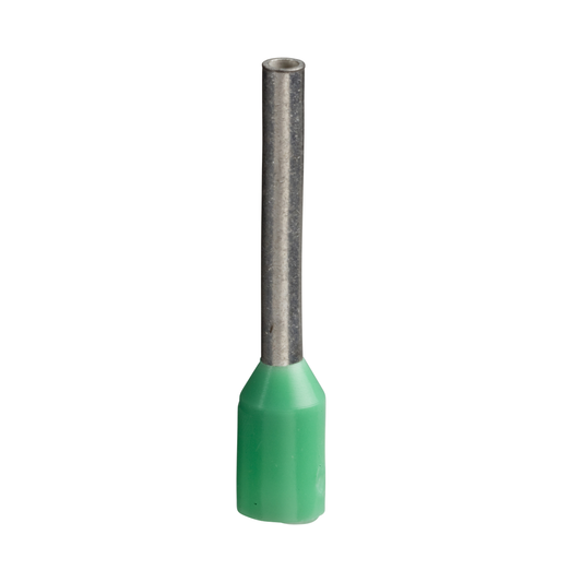DZ5CE003L6 - Cable ends, Linergy TR cable ends, single conductor, green, 0.34mm², short size, 10 sets of 100 (Qty. 25000)