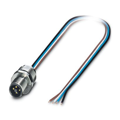 1424140 - SACC-E-M12MST-4CON-M16/0,5 - Device connector front mounting