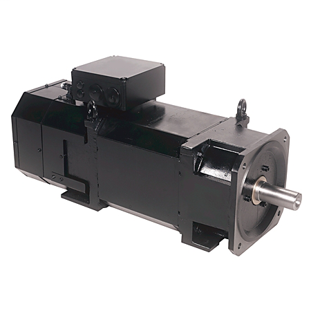 HPK-Series, 460 V, 1500 RPM, Single-turn High Resolution Encoder, Inline Blower, F3 Junction Box (no brake only), Feedback - Right Angle, 180° Rotatable, No Brake, IEC Metric, Free Mounting Holes (Type FF), Foot Mount and Flange Mount/Keyed Shaft