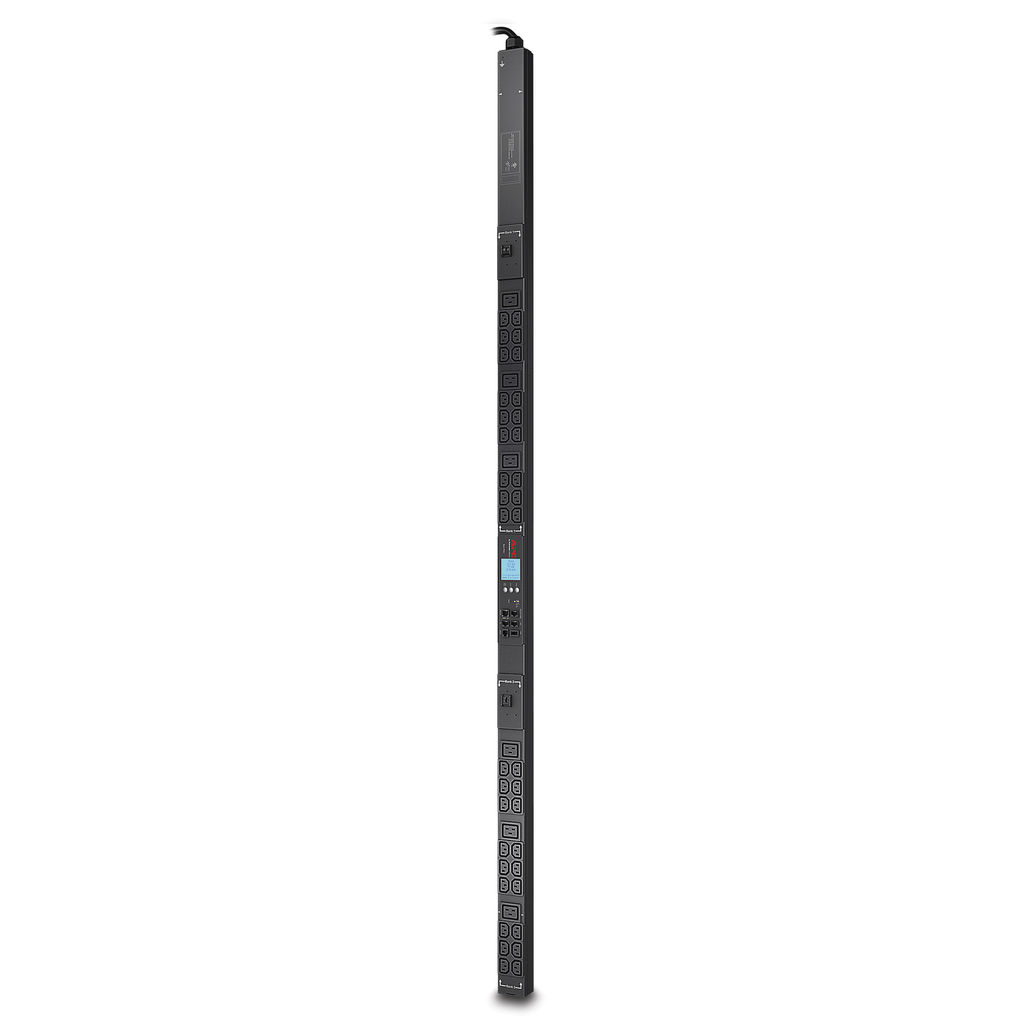 AP8841 - PDU para rack de APC, 2G, con medidor, 0U, 30 A, 200 V y 208 V, 36 tomas C13 y 6 C19