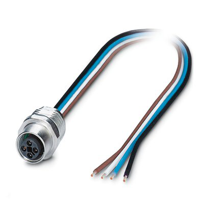 1424138 - SACC-E-M12FST-4CON-M16/0,5 - Device connector front mounting