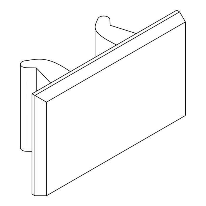 RSLZ5 - Harmony, Clip-in legends, for RSL/SSL sockets, plastic