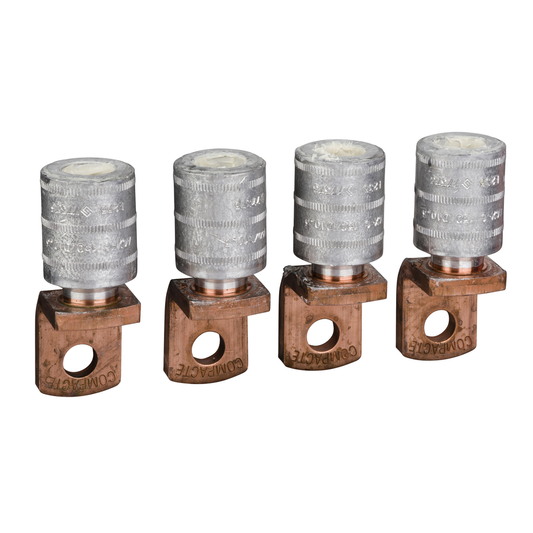 LV429507 - Terminales de crimpado para cable de aluminio, ComPacT NSX100/250, 185 mm², juego de 4 piezas