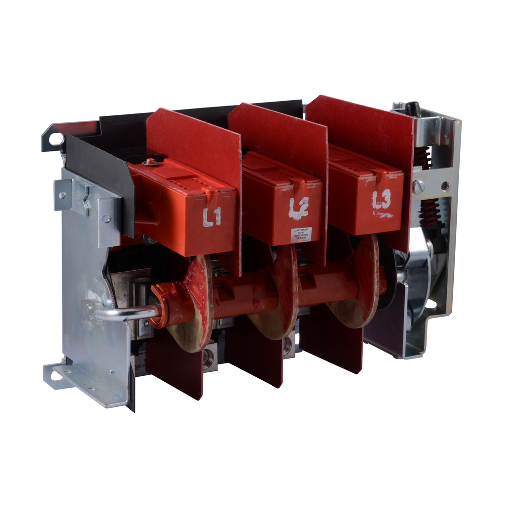 9422ATF11 - Mecanismo de operación, montado en brida, profundidad variable, 200 A, 600 V, sin fusible, mecanismo de interruptor, manija de 6 pulgadas, NEMA 4