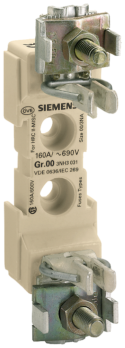 3NH3031 - FUSE BASE, LV HRC, 160A, 660V, 1-POLE