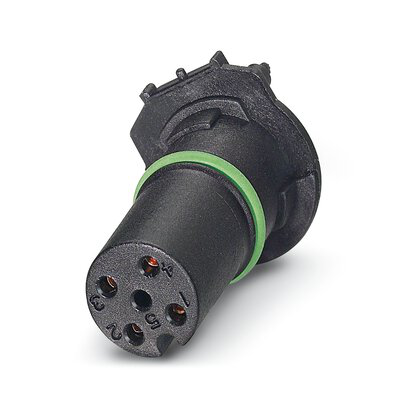 1195616 - SACC-CI-M12FSD-4CON-THR-TOR32 - Conector plano para sistema de bus