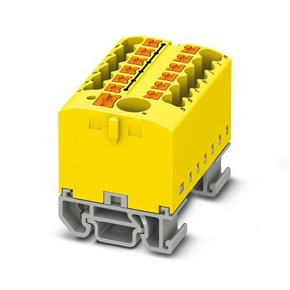 3274194 - PTFIX 6/12X2,5-NS15A YE - Bloque de distribución