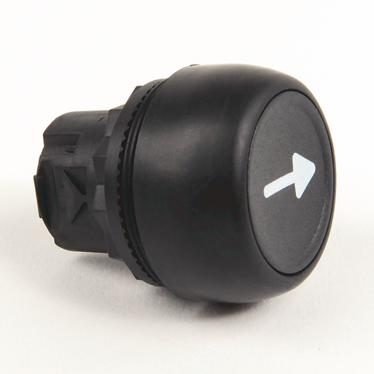 800FP-CA2U243 - 800FC - Plastic, 1-Speed, Single Arrow, Black, Horizontal: White / RIGHT or Black / LEFT