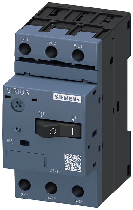 3RV1011-0DA10 - MSP, GROUP TAP, S00, CL10, 0.22-0.32A, SCREW