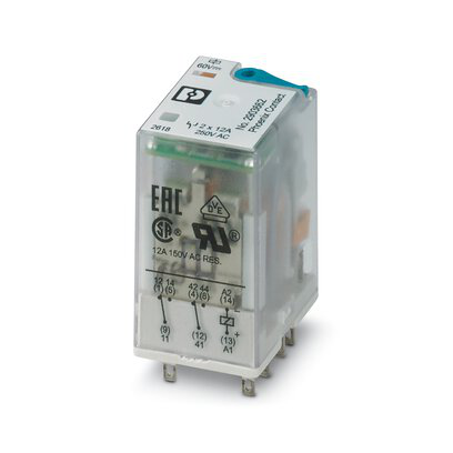 2903662 - REL-IR2/LDP- 60DC/2X21 - Single relay (Qty. 10)