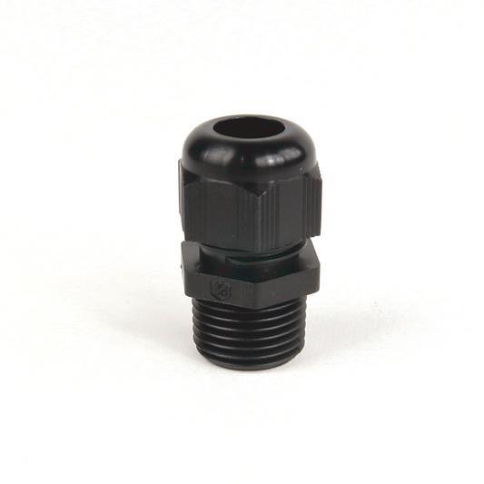 855T-ABCR - Accesorios para torre de control de iluminación 855T de 70 mm, prensaestopas M20 negro